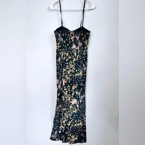 Band of Gypsies Floral Wide Leg Jumpsuit Size Small - Picture 7 of 10